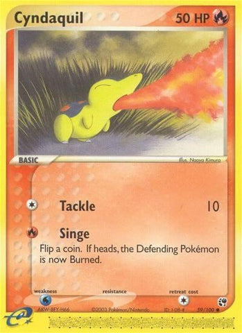 Cyndaquil (59/100) (Sandstorm) (SS) Pokemon