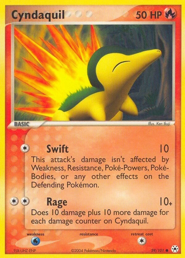 Cyndaquil (59/101) (Hidden Legends) Pokemon