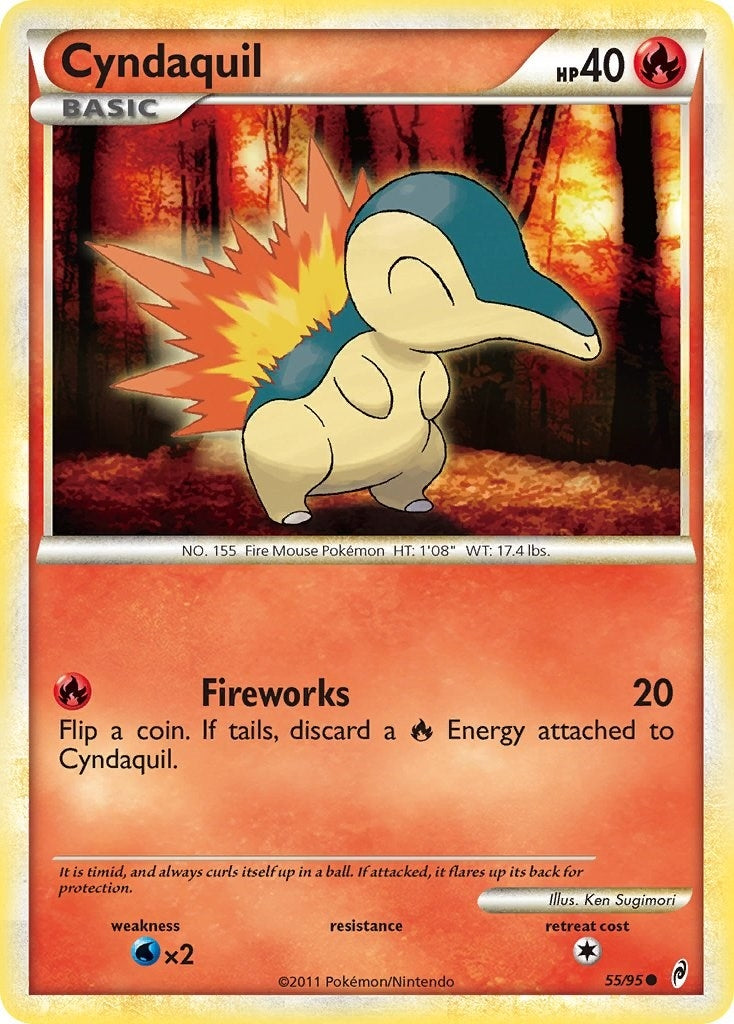 Image for Cyndaquil (55/95) - Pokemon