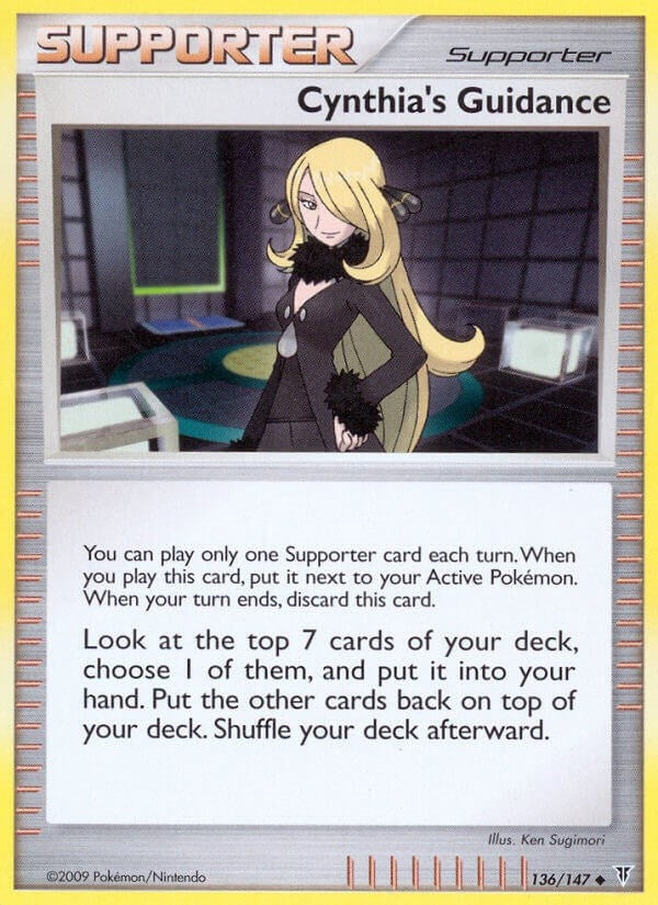 Image for Cynthia's Guidance (136) (Supreme Victors) - Pokemon