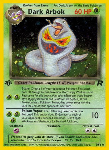 Dark Arbok (2) (02/82) (Team Rocket) Pokemon