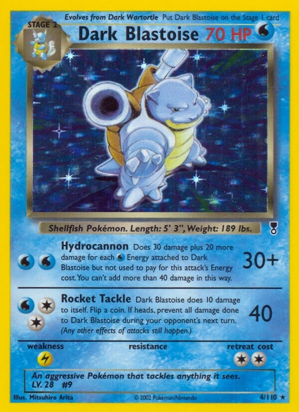 Image for Dark Blastoise (004/110) (Legendary Collection) - Pokemon