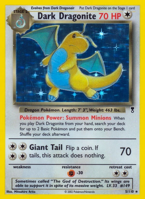 Dark Dragonite (005/110) (Legendary Collection) Pokemon