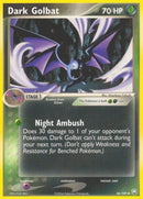 Image for Dark Golbat (34/109) (EX Team Rocket Returns) (RR) - Pokemon