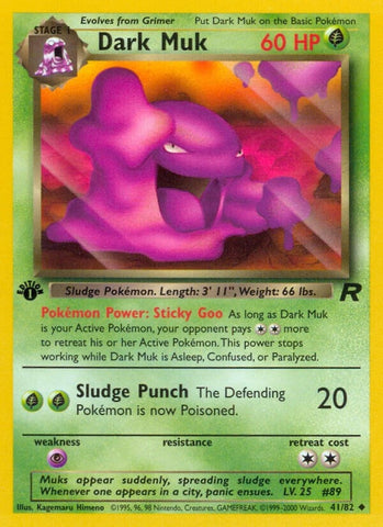 Dark Muk (41/82) (Team Rocket) Pokemon