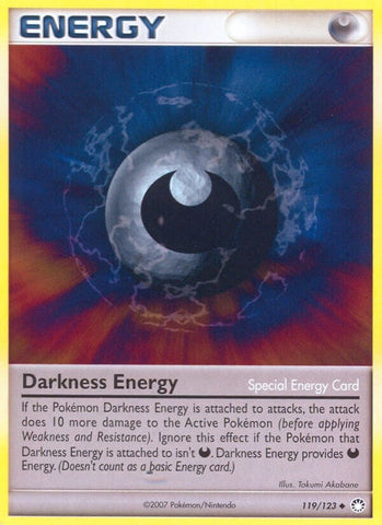 Darkness Energy (119/123) (Mysterious Treasures) Pokemon