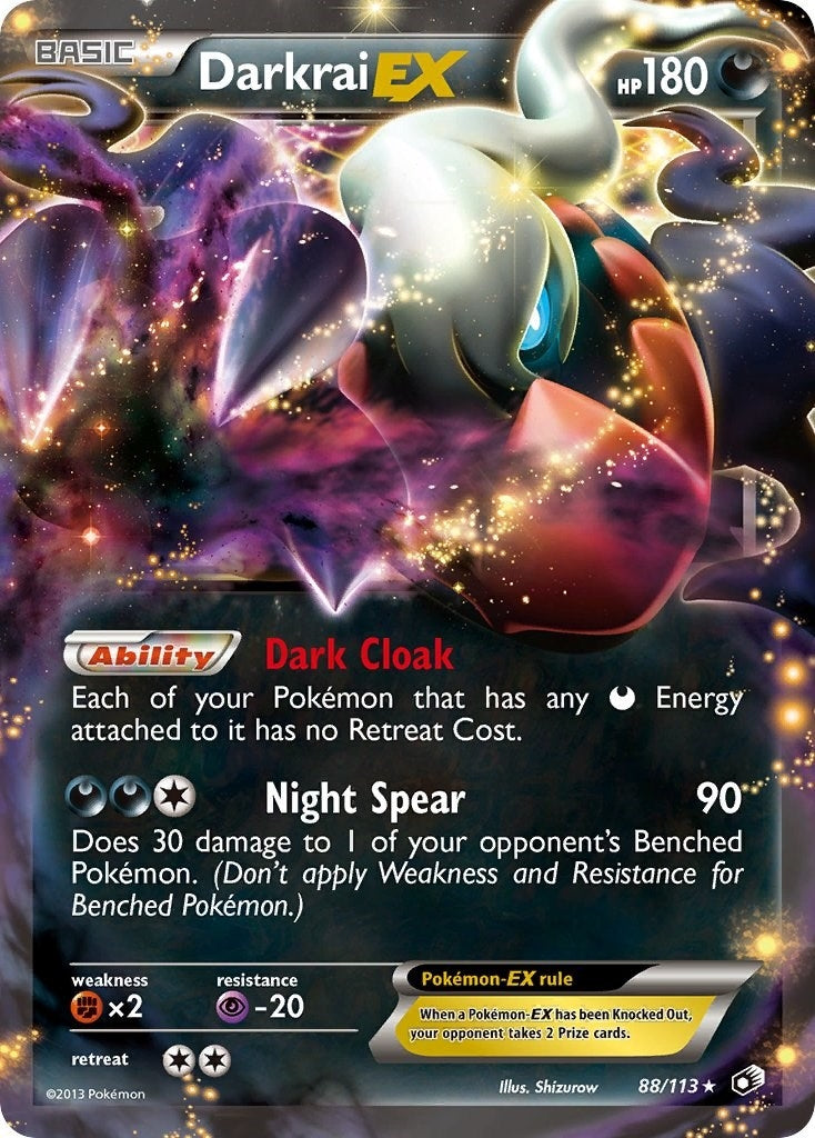 Image for Darkrai EX (88/113) (Legendary Treasures) (LTR) - Pokemon