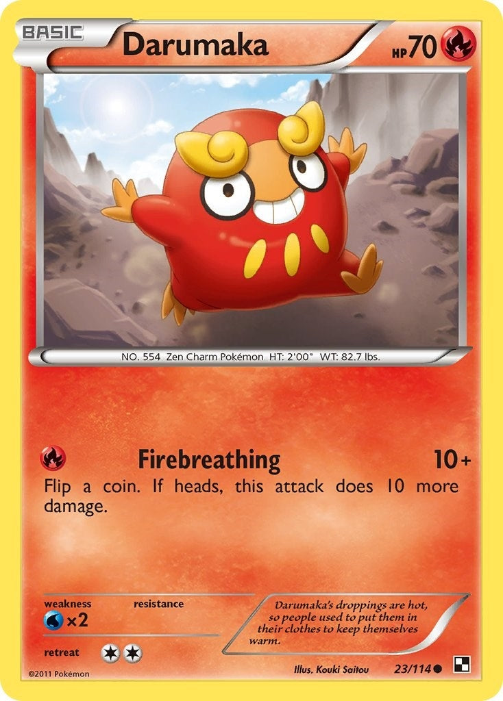 Image for Darumaka (23) (23/114) - Pokemon