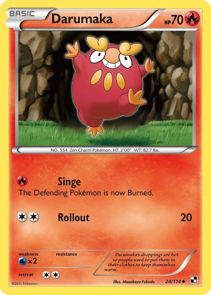 Image for Darumaka (24) (24/114) - Pokemon
