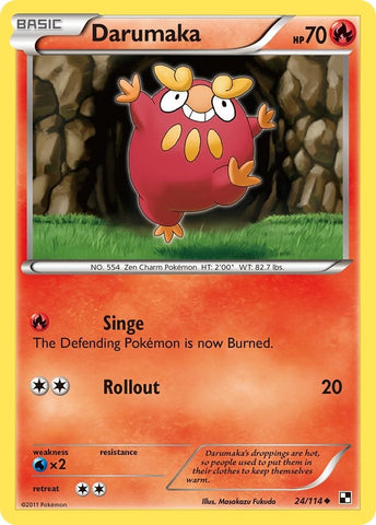 Image for Darumaka (24) (24/114) - Pokemon