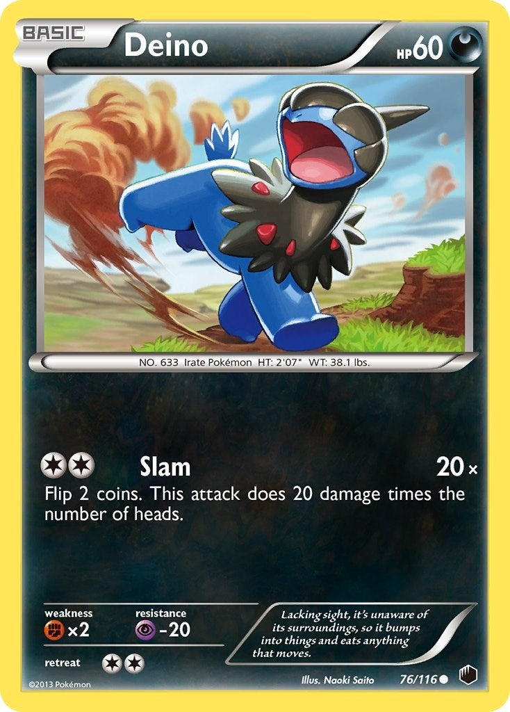 Image for Deino (76) (76/116) (Plasma Freeze) (PLF) - Pokemon
