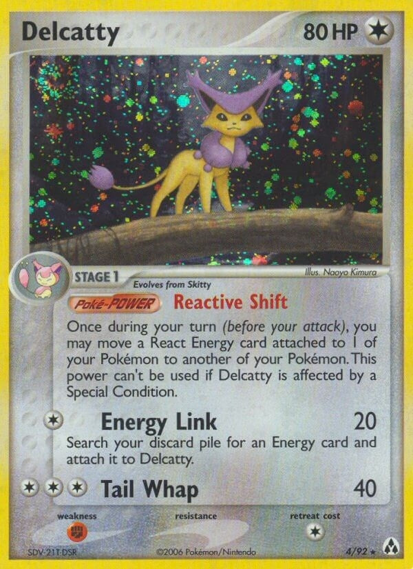 Image for Delcatty (4/92) (EX Legend Maker) (LM) - Pokemon