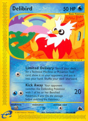 Delibird (049/144) (Skyridge) Pokemon