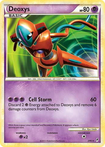 Image for Deoxys (2/95) - Pokemon
