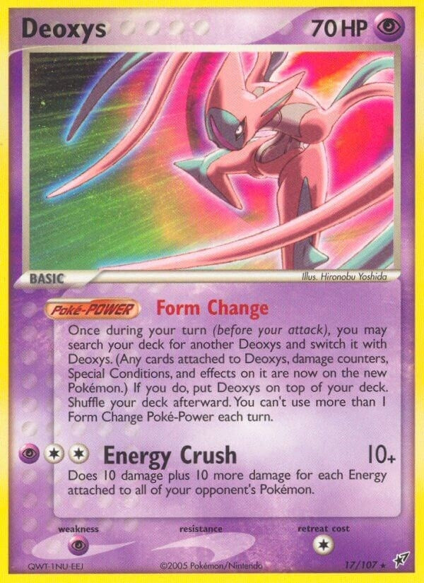 Image for Deoxys (Attack Forme) (17/107) - Pokemon