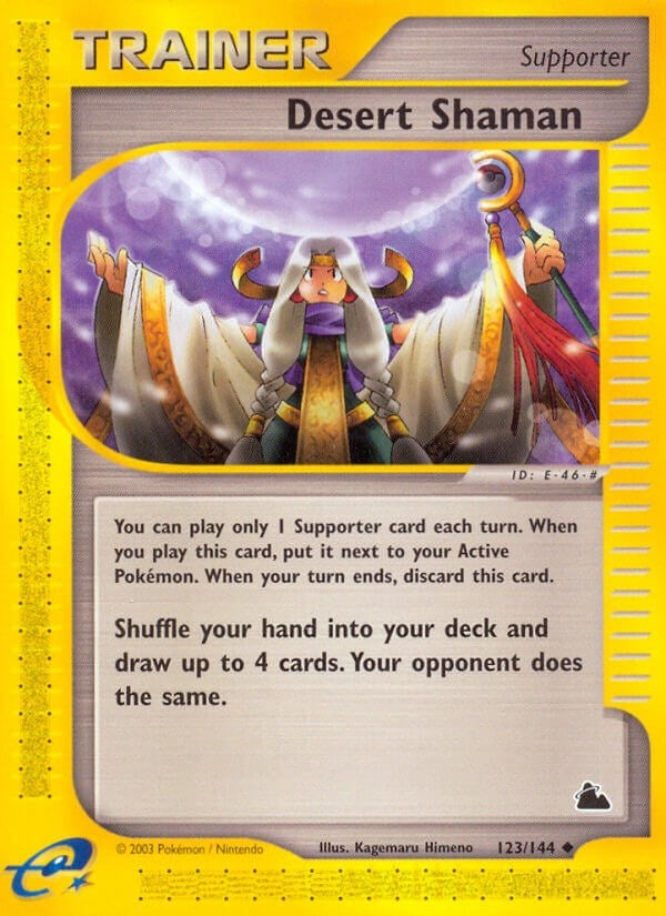 Desert Shaman (123/144) (Skyridge) Pokemon