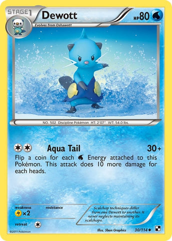 Image for Dewott (30) (30/114) - Pokemon