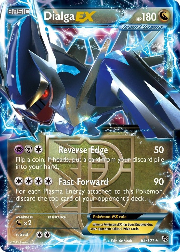 Image for Dialga EX (Team Plasma) (65/101) (Plasma Blast) (PLB) - Pokemon