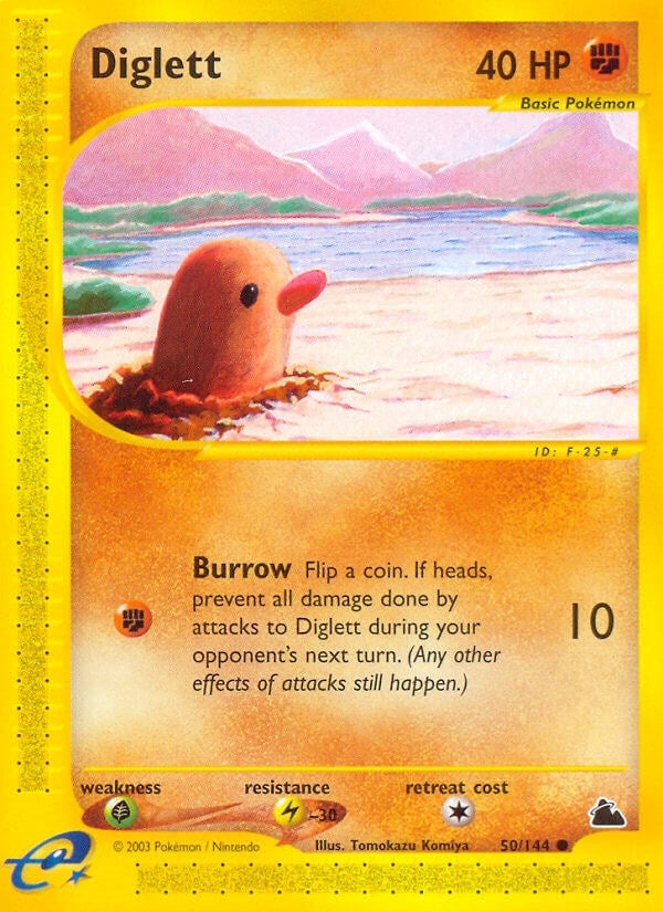 Diglett (050/144) (Skyridge) Pokemon