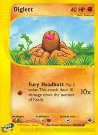 Diglett (106/165) (Expedition) Pokemon