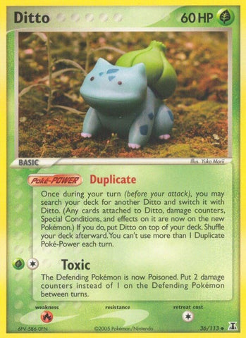 Image for Ditto (Bulbasaur) (36/113) - Pokemon