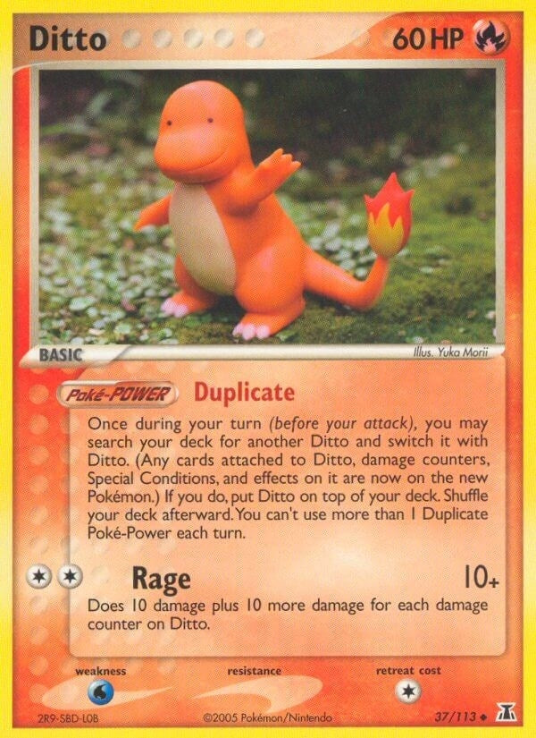 Image for Ditto - 037/113 (Charmander) (37/113) - Pokemon
