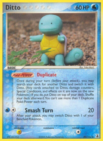 Image for Ditto - 040/113 (Squirtle) (40/113) - Pokemon