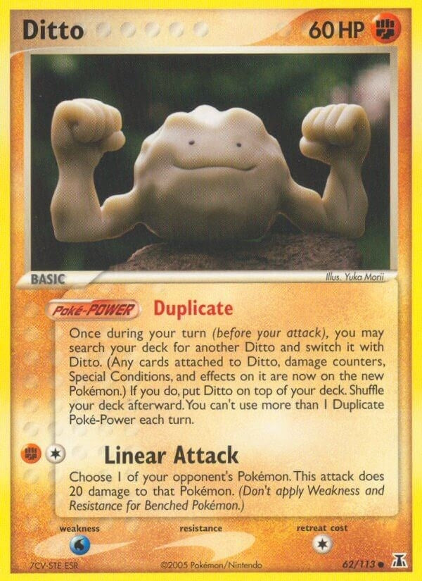 Image for Ditto (Geodude) (62/113) - Pokemon