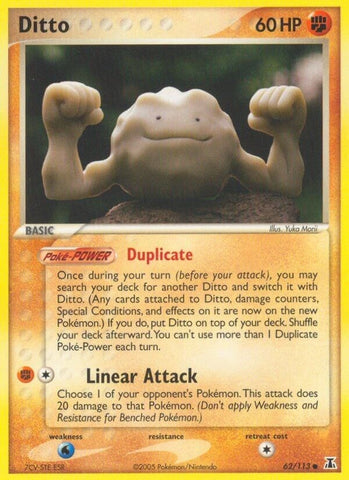 Image for Ditto (Geodude) (62/113) - Pokemon