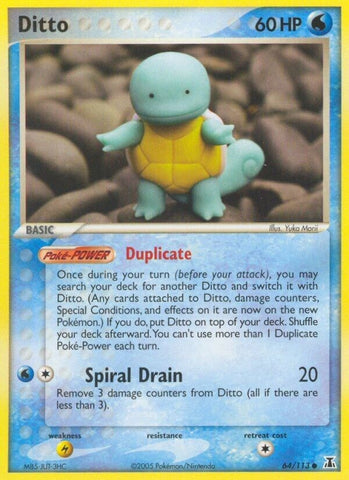 Image for Ditto - 64/113 (Squirtle) (064/113) - Pokemon
