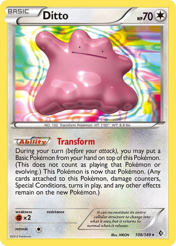 Image for Ditto (108/149) - Pokemon