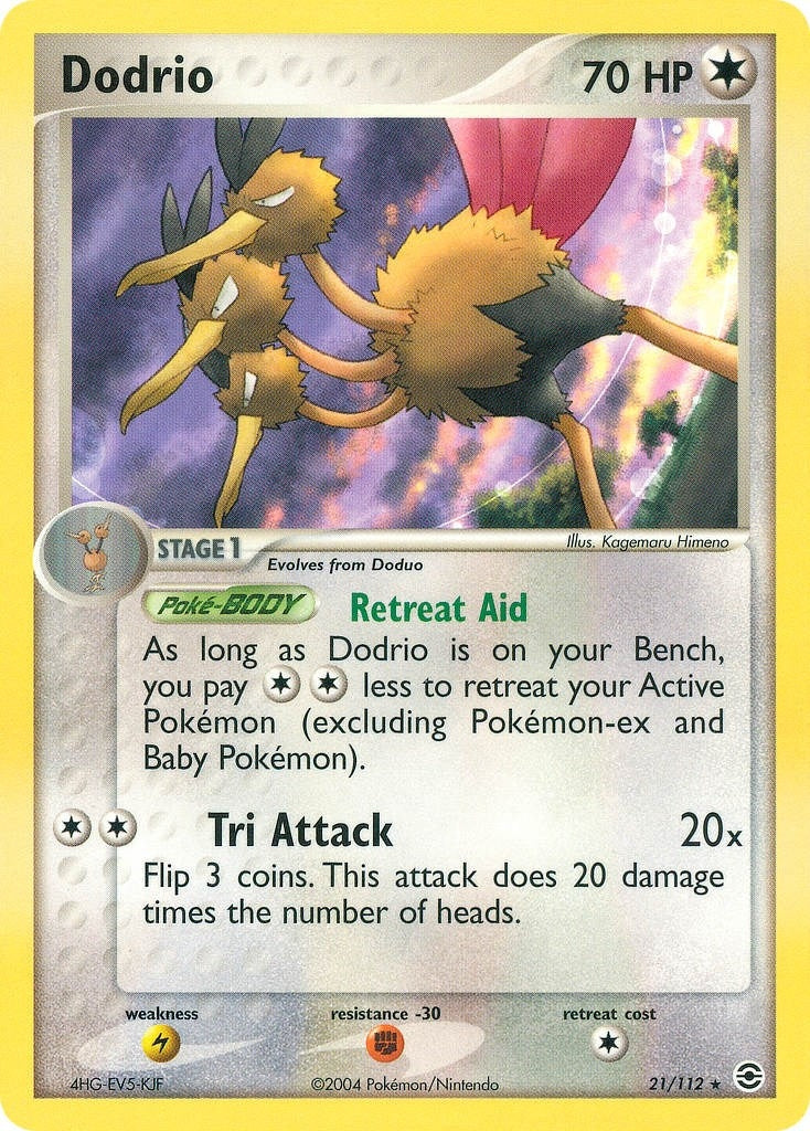 Image for Dodrio (21/112) (EX FireRed & LeafGreen) (RG) - Pokemon