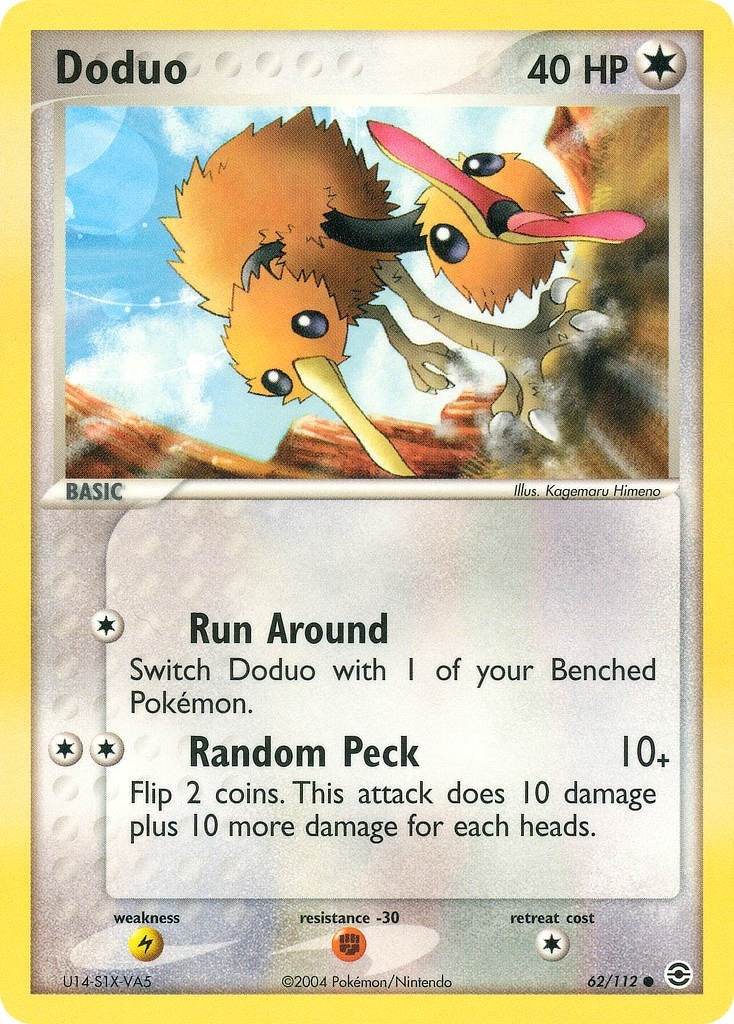 Doduo (62/112) (EX FireRed & LeafGreen) Pokemon