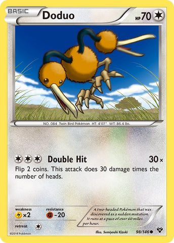 Image for Doduo (98/146) (XY Base Set) - Pokemon