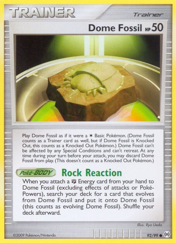 Image for Dome Fossil (92/99) - Pokemon