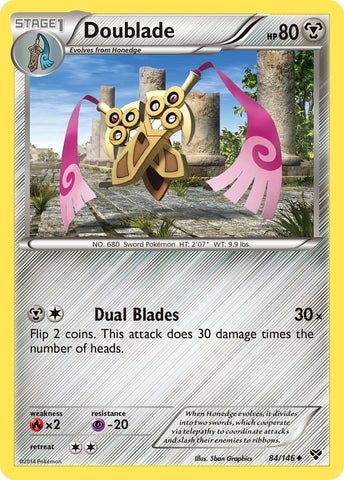 Image for Doublade (84/146) (XY Base Set) - Pokemon