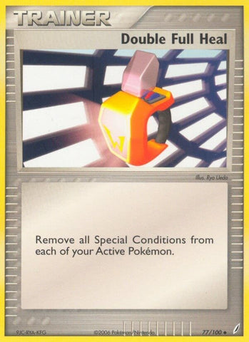 Image for Double Full Heal (77/100) (Crystal Guardians) - Pokemon