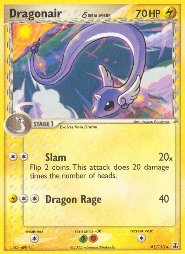 Image for Dragonair - 41/113 (Delta Species) (041/113) - Pokemon