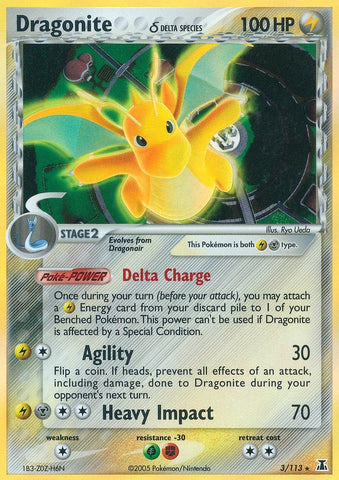 Image for Dragonite (Delta Species) (3/113) - Pokemon