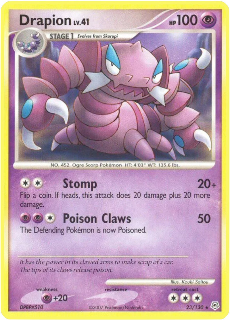 Image for Drapion (23/130) - Pokemon