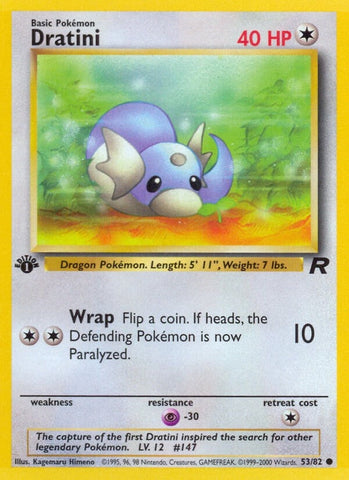 Dratini (53/82) (Team Rocket) Pokemon