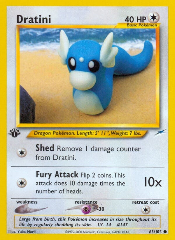Image for Dratini (063/105) (Neo Destiny) (N4) - Pokemon