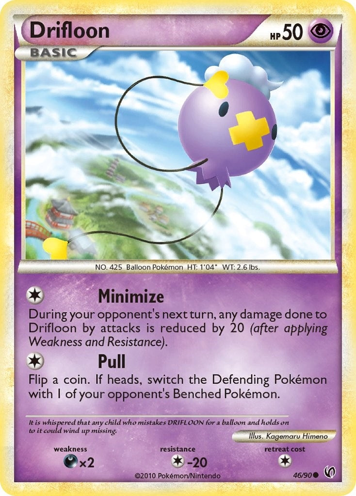 Image for Drifloon (46/90) (Undaunted) - Pokemon