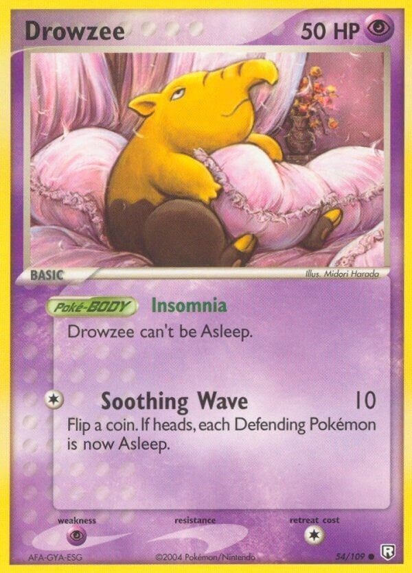 Image for Drowzee (54/109) (EX Team Rocket Returns) (RR) - Pokemon