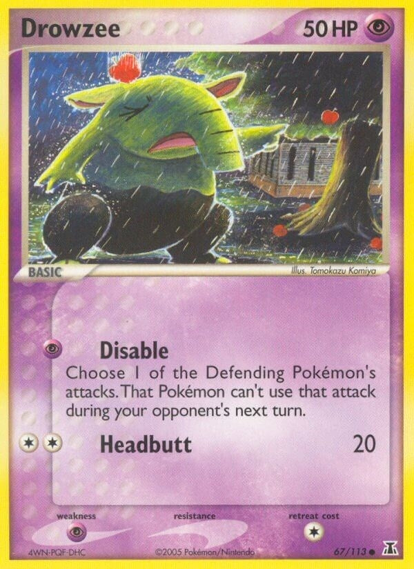 Image for Drowzee (67/113) - Pokemon