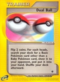 Dual Ball (139/165) (Expedition) (EX) Pokemon
