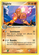 Dugtrio (22/112) (FireRed & LeafGreen) Pokemon