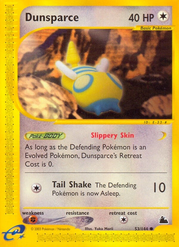 Dunsparce (053/144) (Skyridge) (SK) Pokemon