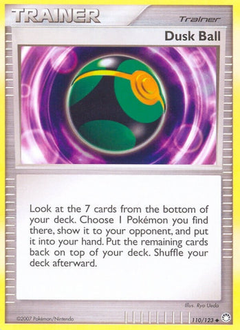 Dusk Ball (110/123) (Mysterious Treasures) Pokemon