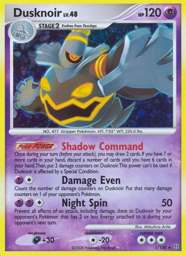 Image for Dusknoir (1) (1/100) (Stormfront) (SF) - Pokemon